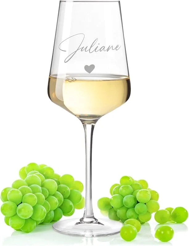 Besuche den GRAVURZEILE-Store GRAVURZEILE Weinglas Herzensmensch graviert mit Namens Gravur - Geschenkidee für Frauen & Männer - Geschenk für Geburtstag, Jahrestag & zur Hochzeit — Wein und Festtafel