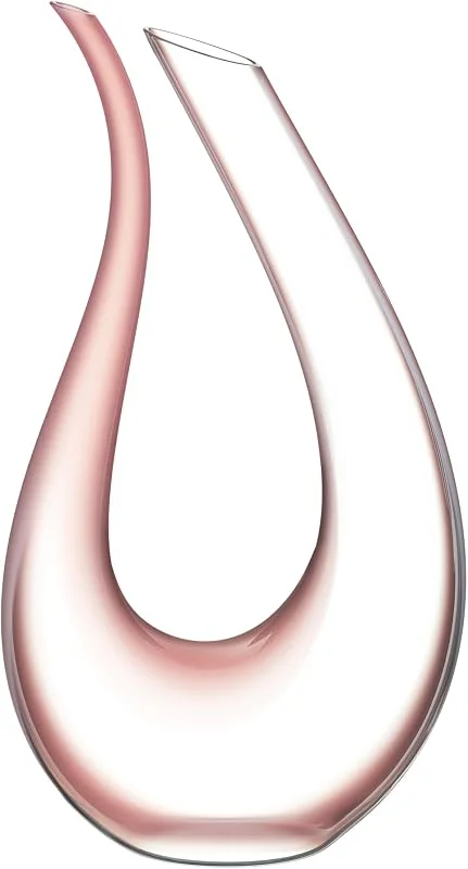Besuche den RIEDEL-Store RIEDEL Amadeo Dekanter - Rosa - Einzelpackung, Karaffe, Kristallglas, Nur Handwäsche – Glasreinigungsperlen ungeeignet - 1756, 13R — Wein und Festtafel