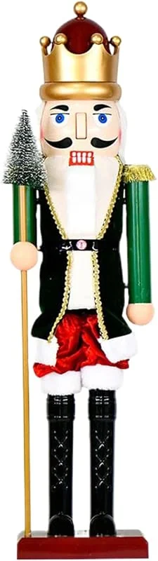 Marke: Generic Nussknacker Figuren, 40CM Soldat Nussknacker Figur, Weihnachten Party Figuren Mit Licht Und Musik Für Schrank Esstisch Küche Schlafzimmer Wohnzimmer Party Dekoration - Für Küche Schrank — Weihnachtsdeko