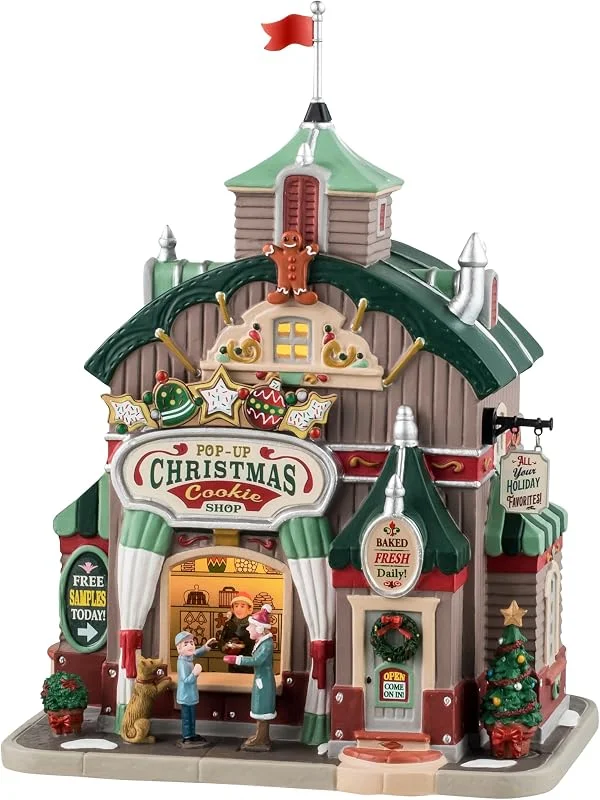 Marke: Lemax Lemax - Pop-Up Christmas Cookie Shop — Küche & Haushalt