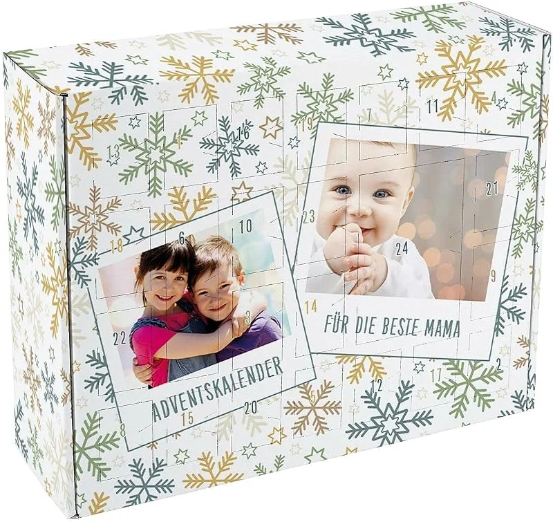 Besuche den Herz & Heim-Store Herz & Heim® Foto-Adventskalender zum Befüllen - ein individueller DIY Kalender für die Adventszeit — Advent und Tisch
