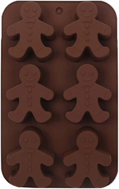Marke: yeeplant Lebkuchen-Backform aus Silikon – klein, niedliche Weihnachtskuchenform für Zuhause — Weihnachtskueche