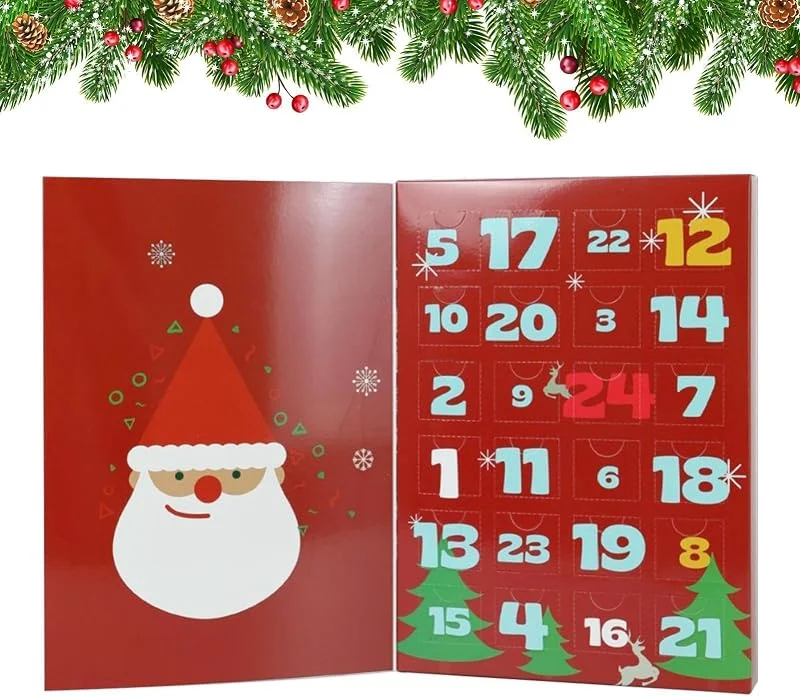 Marke: Generisch DIY Adventskalender Adventsboxen Zum Selbstbefüllen 24-Tage-Aufbewahrung — Advent und Tisch