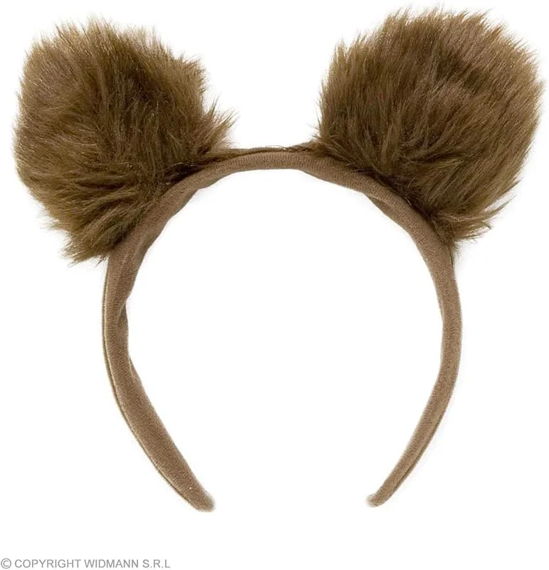 Besuche den W WIDMANN MILANO Party Fashion-Store W WIDMANN MILANO Party Fashion - Haarreif mit Bärenohren — Weihnachtsmode