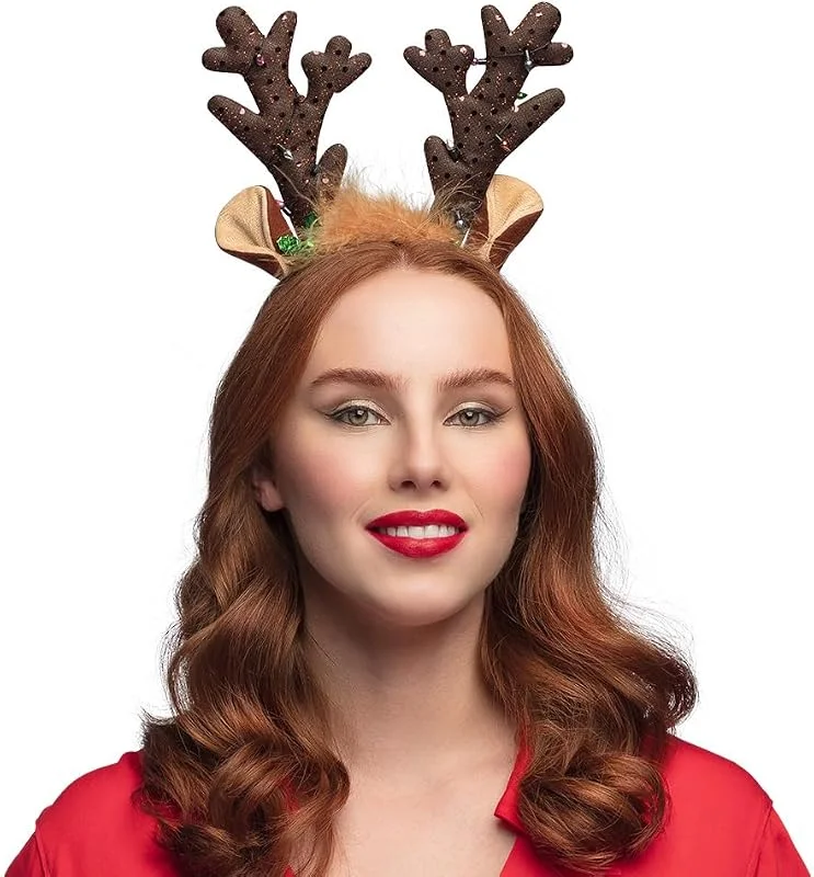 Besuche den Boland-Store Boland - Rentier Diadem — Weihnachtsmode