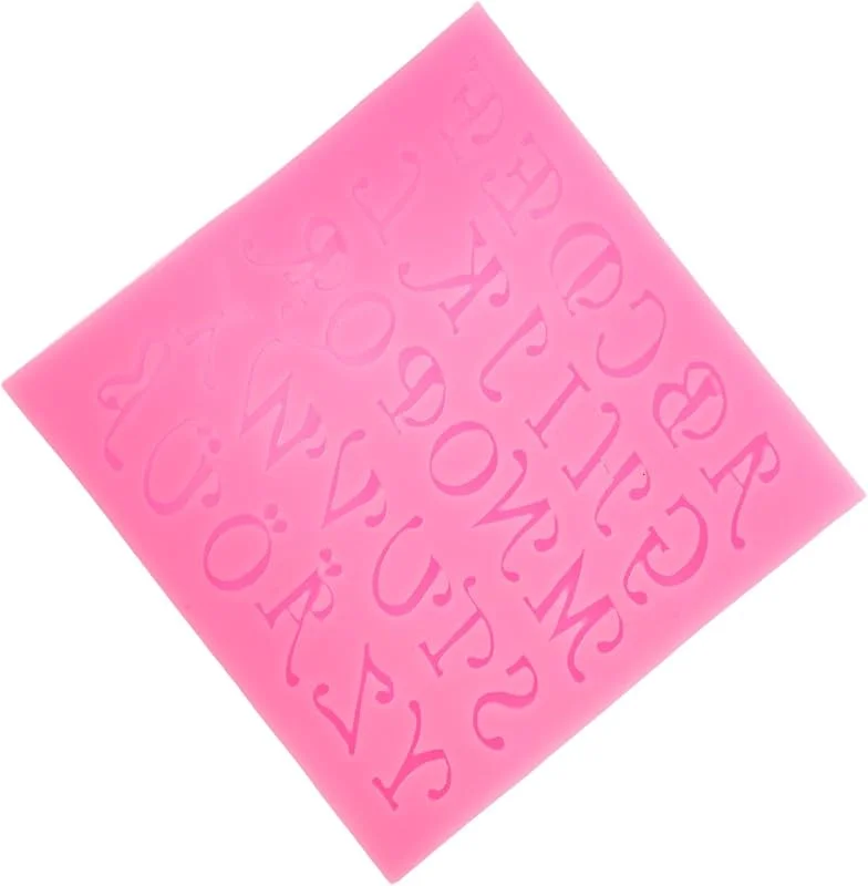 Marke: BESTOYARD Silikon Buchstabenform für Fondant und Schokolade, 1 Stück — Weihnachtskueche