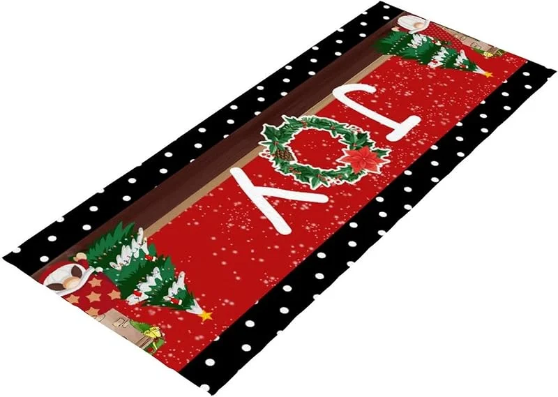 Marke: Rimego Weihnachtsbaum-Zwerg Tischläufer Weihnachten Tischdekoration für Weihnachten Tischdekoration 33 x 88, 9 cm — Küche & Haushalt