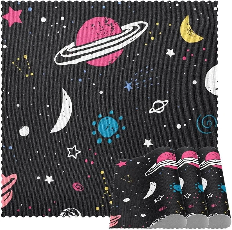 Marke: VAPOKF Space Planet Mond Sterne Nachthimmel Platzsets 1 Stück für Esstisch waschbar rutschfest Platzset für Weihnachten Urlaub Geburtstag Party Tisch — Küche & Haushalt