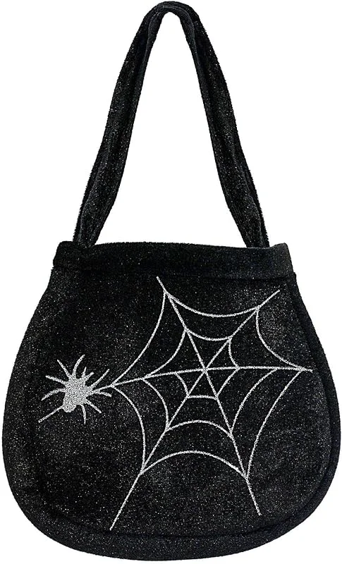 Besuche den W WIDMANN MILANO Party Fashion-Store W WIDMANN MILANO Party Fashion - Hexen-Handtasche mit Spinnennetz — Weihnachtsmode
