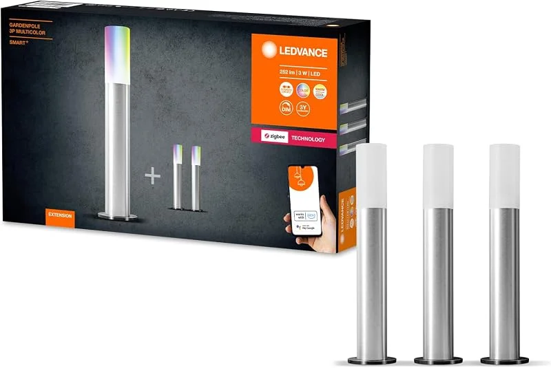 Besuche den LEDVANCE-Store LEDVANCE Smart LED-Gartenleuchte, RGB mehrfarbig, 3W, 420lm — Weihnachtsbeleuchtung