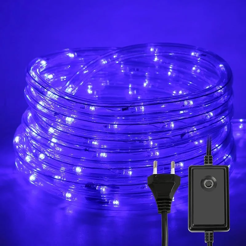 Besuche den Vkechh-Store LED Lichterschlauch Außen, 10m 240 LEDs Lichtschlauch, Blau — Weihnachtsbeleuchtung