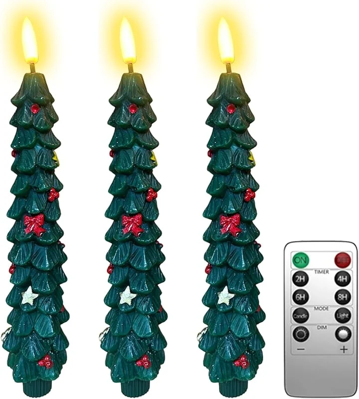 Marke: Generisch Weihnachtskerzen - LED Elektrische Baumlichter für Fernbedienung und — Weihnachtsbeleuchtung