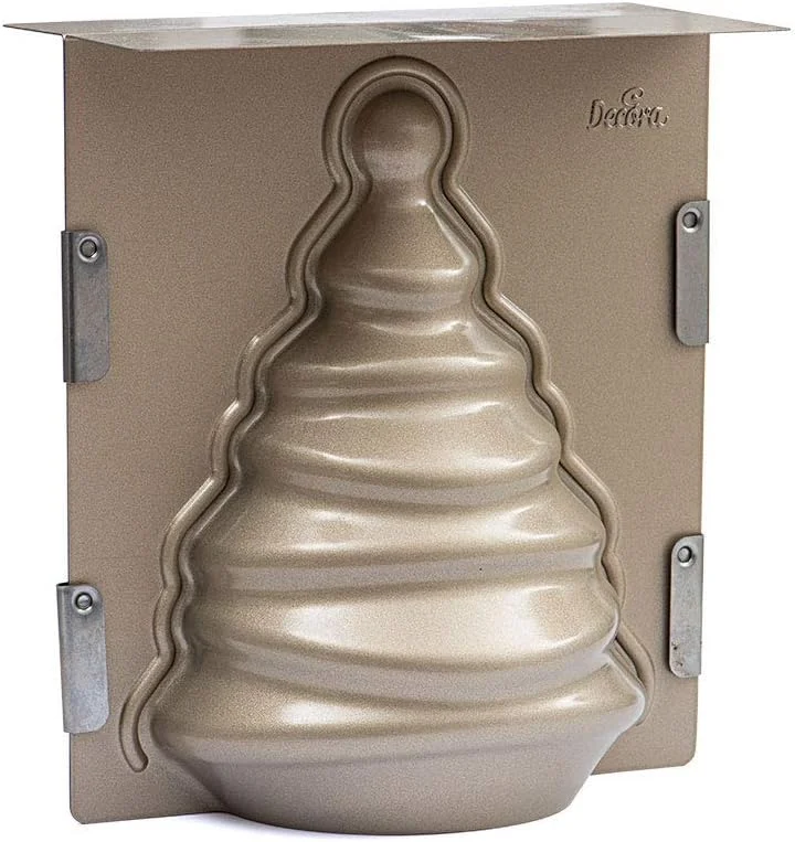 Marke: Decora Decora 0075010 3D Weihnachtsbaum ANTIHAFT-KUCHENFORM, Iron, Schwarz — Weihnachtskueche