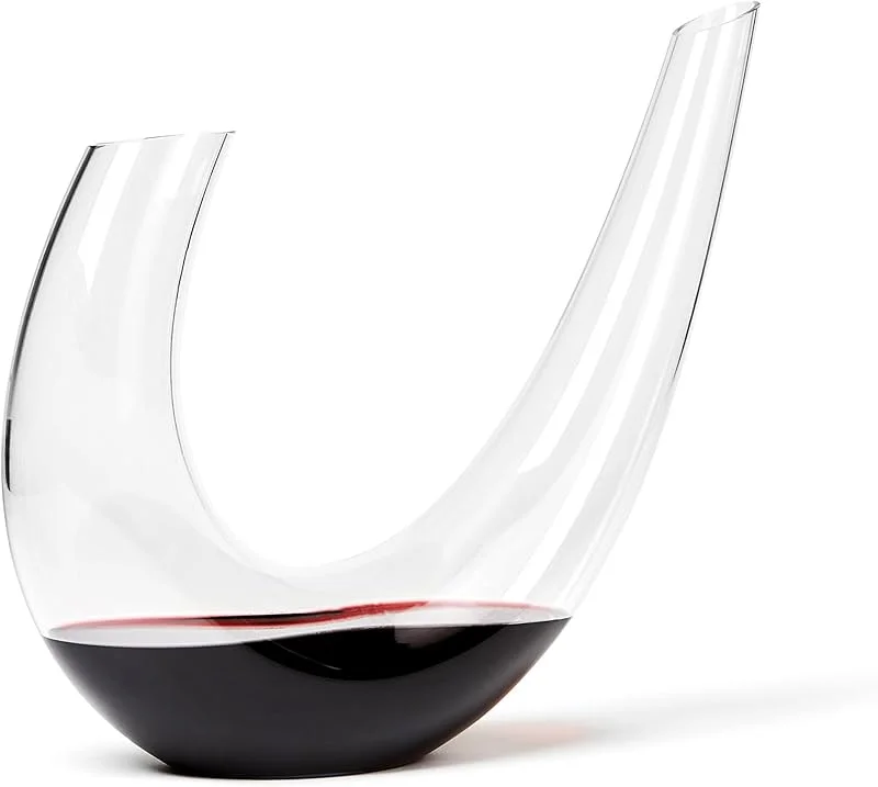 Besuche den Gabriel-Glas-Store Gabriel Glas Decanter "Alpha" - Design Weindekanter aus hochwertigem Glas — Wein und Festtafel