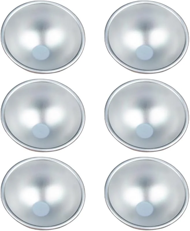 Marke: BESTOYARD BESTOYARD Puddingbackform aus Aluminiumlegierung 6 Stück, Silber — Weihnachtskueche