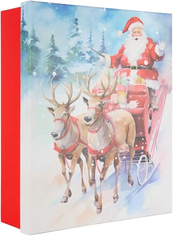 Besuche den Idena-Store Idena Geschenkbox mit Deckel, Santa — Geschenkverpackung