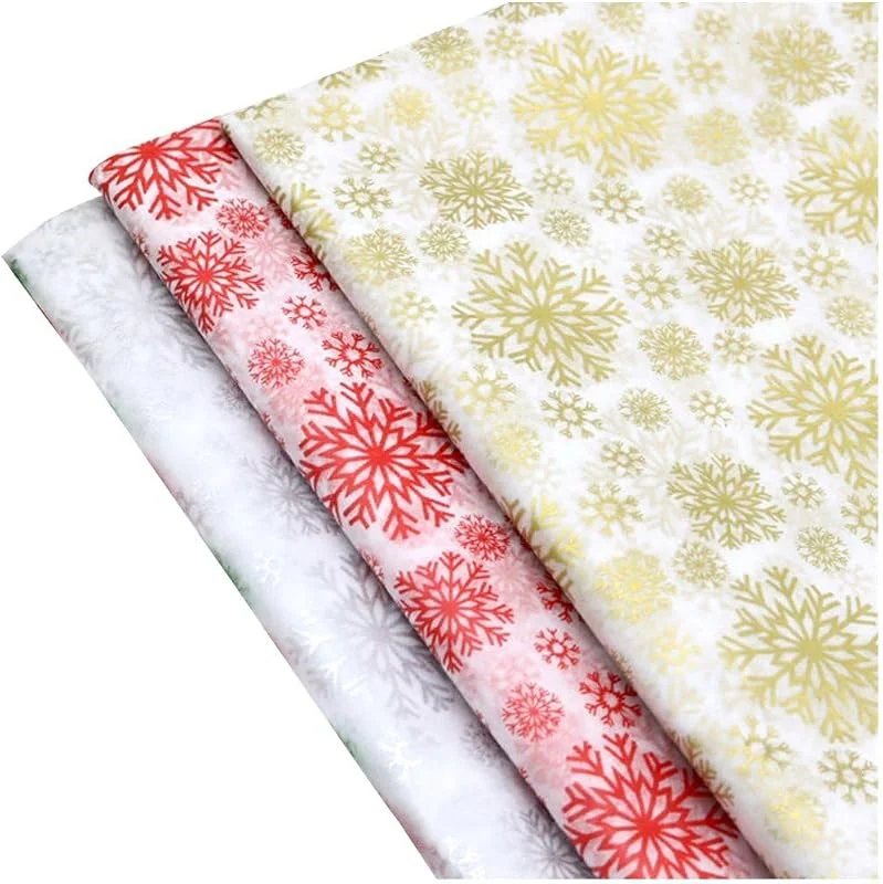 Marke: Wudaizhi Wudaizhi 30 Stück Schneeflocken-seidenpapier, 50 X 66 cm, Weihnachts-Geschenkpapier Für DIY-Kunst, Handwerk, Geburtstag, Weihnachten, Party, Geschenkverpackung, Papier, Weihnachtsdekorationen