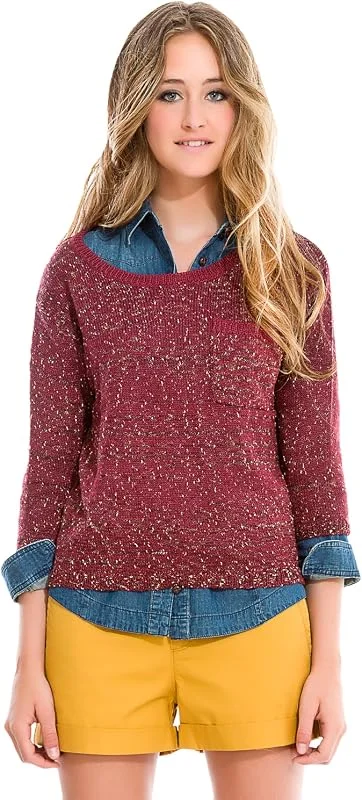 Besuche den Springfield-Store Springfield Pullover mit Melange Muster — Weihnachtsmode