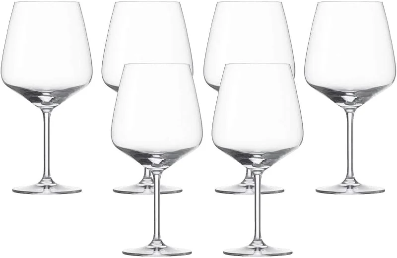 Besuche den Schott Zwiesel-Store Schott Zwiesel 6er Set Taste Burgunderpokal Glas 8741, 140 — Wein und Festtafel