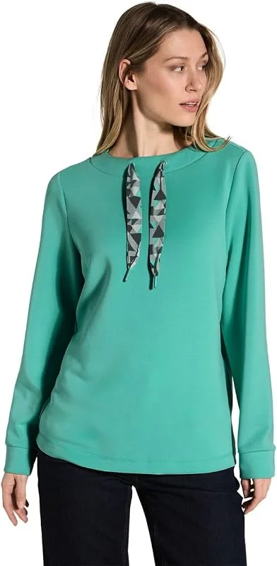 Besuche den Cecil-Store Cecil Damen Modalmix Sweatshirt — Weihnachtsmode