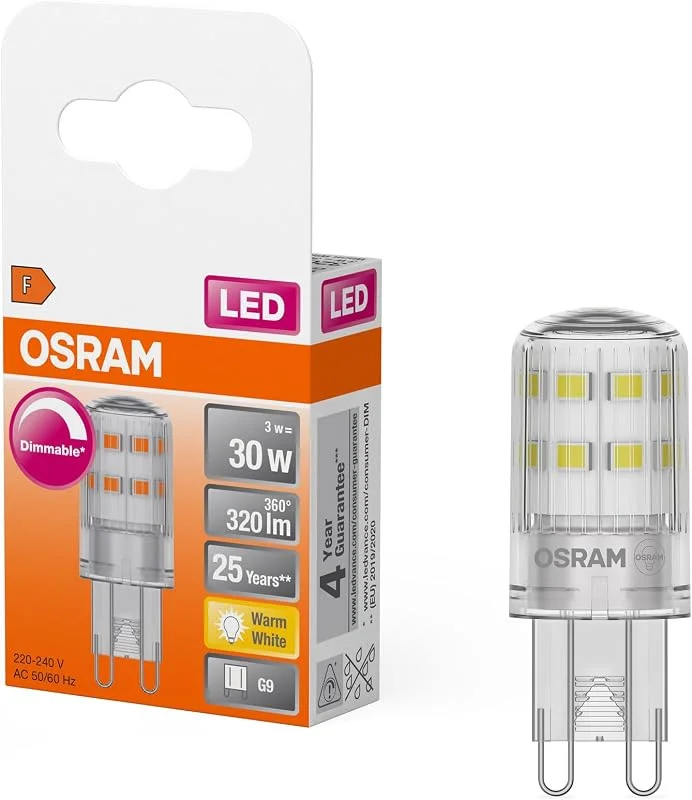 Besuche den Osram-Store Osram LED PIN 30 300° DIM Warmweiß 2700 K 3 W 320 lm — Weihnachtsdeko