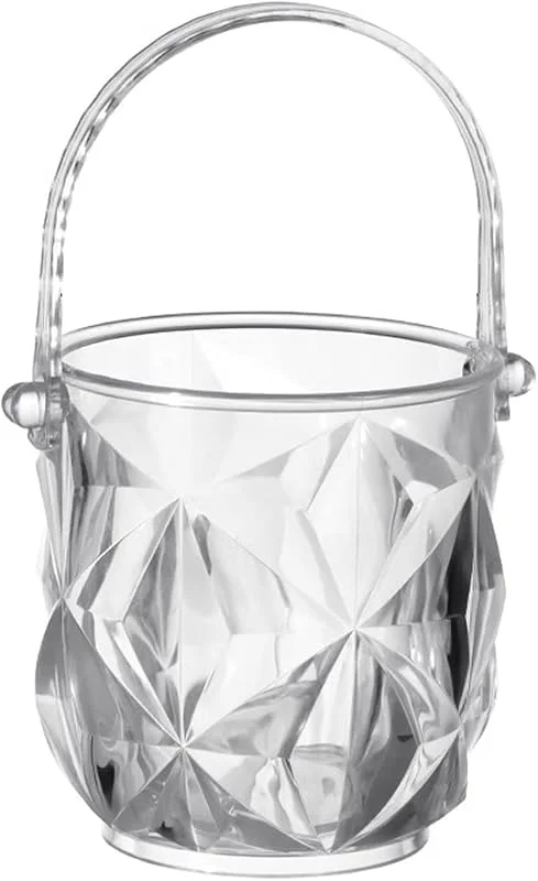 Marke: NexaGeniX sektkübel Acryl-Eiskübel, Kleiner tragbarer Eiskübel, ideal for die Hausbar, for Kühlen von Bier, Champagner, Weinflaschen, 1 Liter eiskübel — Wein und Festtafel