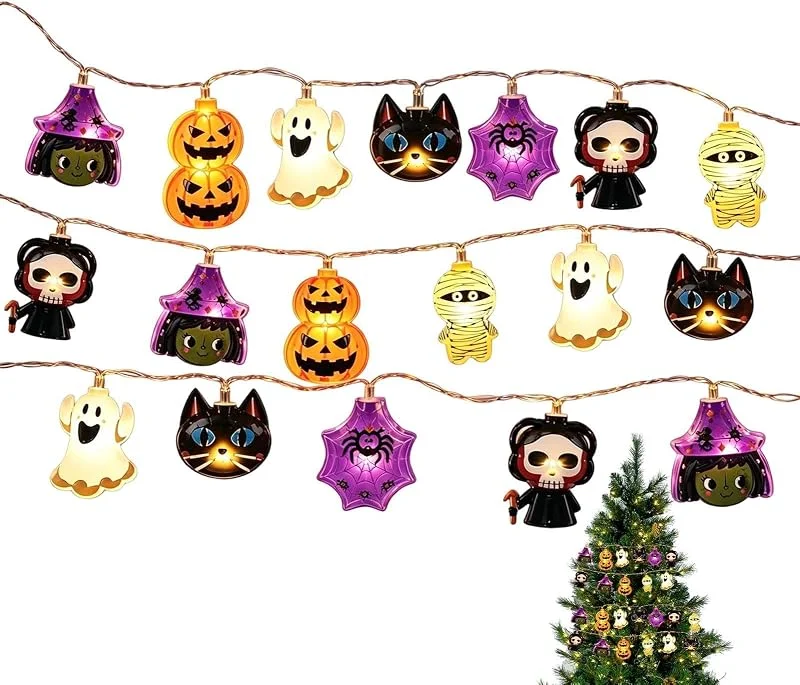 Marke: Générique Halloween Lichterkette Außen USB Beleuchtung inkl — Weihnachtsbeleuchtung
