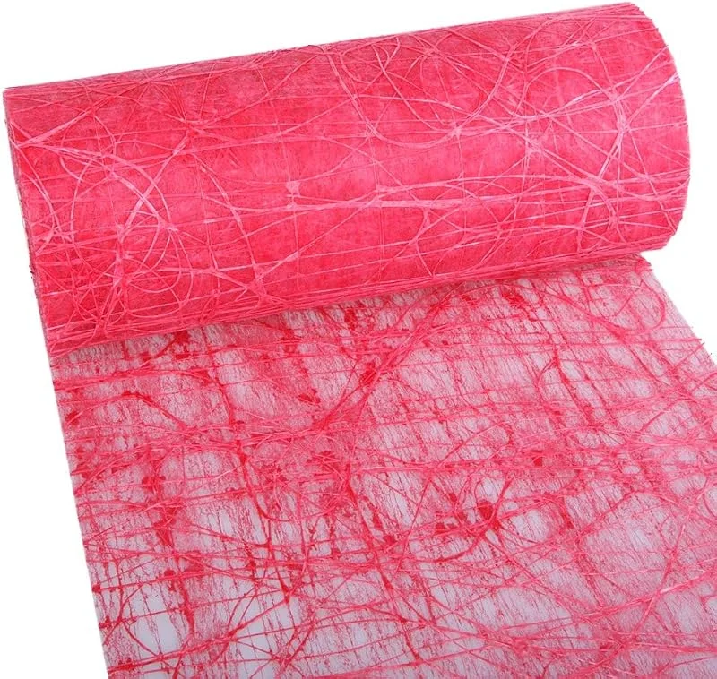 Besuche den Deko AS GmbH-Store Dekoweb® Tischläufer - Tischband - Tischdekoration - Rot - 30 cm Breite - 5 m Länge - 54-300-5-009 — Küche & Haushalt