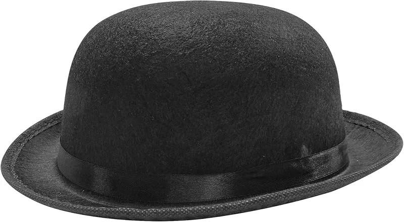 Besuche den W WIDMANN MILANO Party Fashion-Store W WIDMANN MILANO Party Fashion 1677Q - Filzhut Bowler, Edelmann, Fasching, Karneval, Mottoparty — Weihnachtsmode