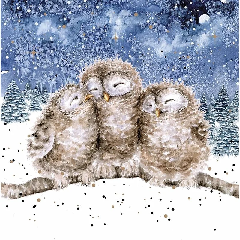 Marke: Wrendale Designs Wrendale Designs by Hannah Dale - „Three Wise Men“ - Weihnachtskarten-Schachtelset - 8 Stück — Geschenkverpackung