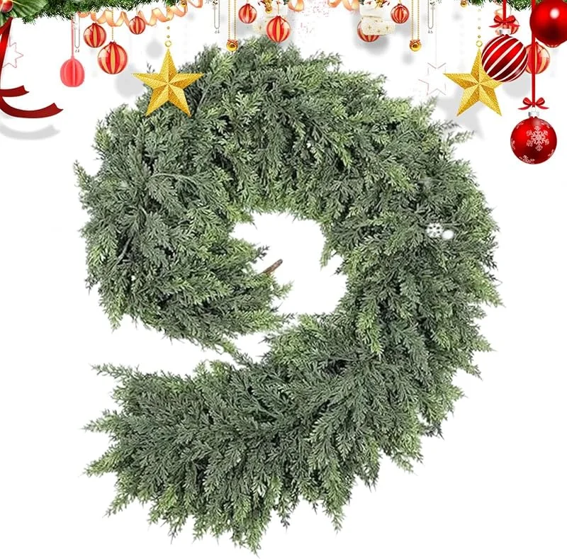 Marke: Teksome Teksome Weihnachtskranz Künstliche Tannengirlande Weihnachtsdekoration