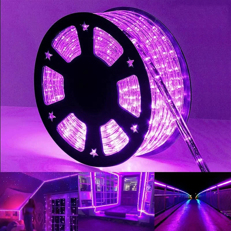 Marke: Jnaurb 100ft LED Seil Lichter Außen, 720 LED Anschließbare und Flexible Röhre Lichter mit 8 Modi, Wasserdichte LED Seil Beleuchtung für Garten, Terrasse, Schlafzimmer, Party, Indoor Outdoor Xmas Decoration — Weihnachtsbeleuchtung