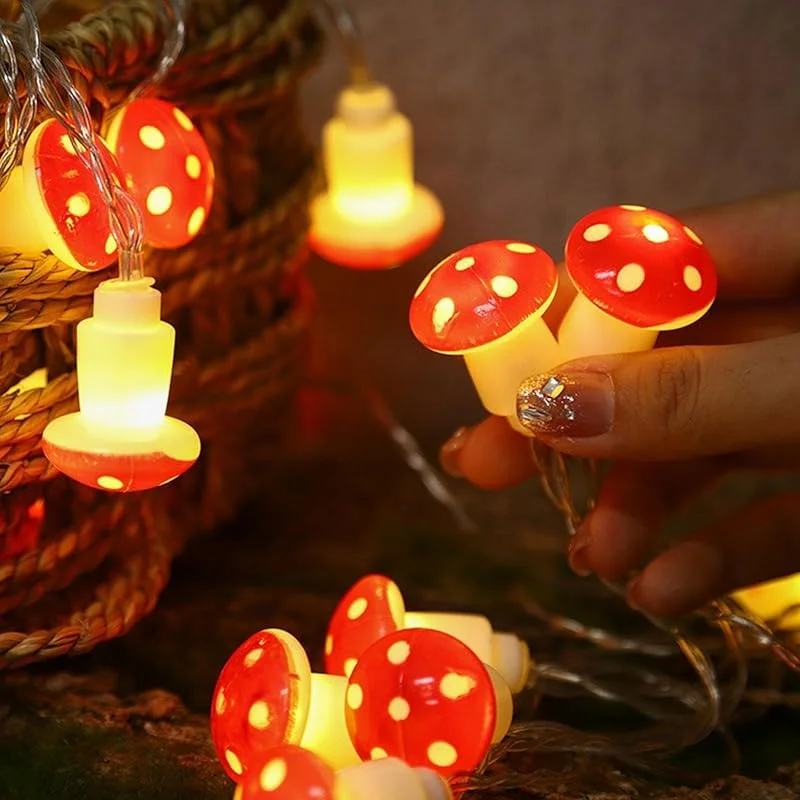 Marke: Generic Pilzlicht - LED Pilzlicht, Weihnachtsbaum Landschaftskerze für den — Weihnachtsbeleuchtung