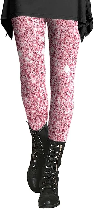 Marke: Generisch Generisch Winterleggings Damen Große Größe Warme Leggings Winter Bunt-Thermoleggings Muster Blickdichte Strumpfhose Weihnachts Jogginghose Thermo-Leggings Thermo-Sportleggings Yogahose — Weihnachtsmode