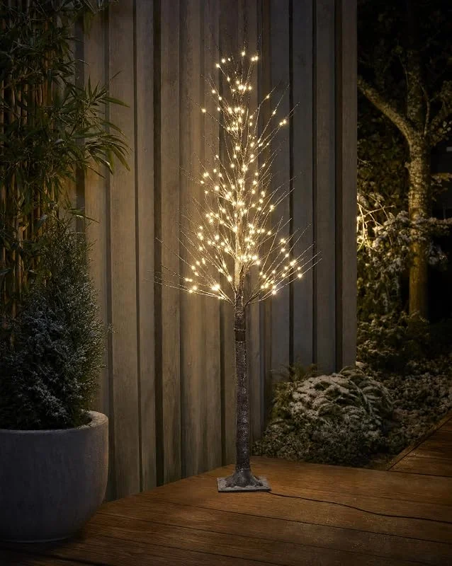 Besuche den Northpoint-Store Northpoint LED Baum 150 cm mit Schneeverzierung, 240 LEDs Timer 5m Kabel — Weihnachtsbeleuchtung