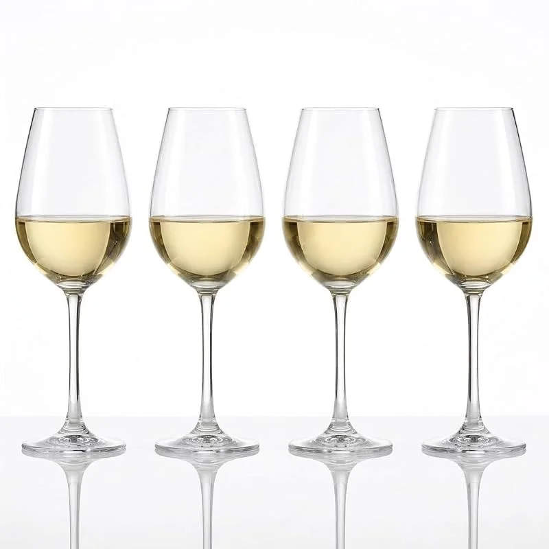 Besuche den Spiegelau-Store Spiegelau Weißweingläser 465 ml, 4 Stück, Salute, 4720172, Weingläser aus Kristallglas, Weißwein Gläser spülmaschinenfest — Wein und Festtafel