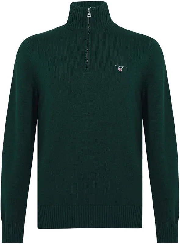 Gant Herren Classic Cotton Half Zip Pullover — Weihnachtsmode