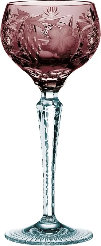 Besuche den Nachtmann-Store Nachtmann Weinglas mit Schliffdekoration, 230 ml, dunkelrot, Traube, 35947, Römerglas aus Bleikristall, spülmaschinenfest, Made in Germany — Wein und Festtafel