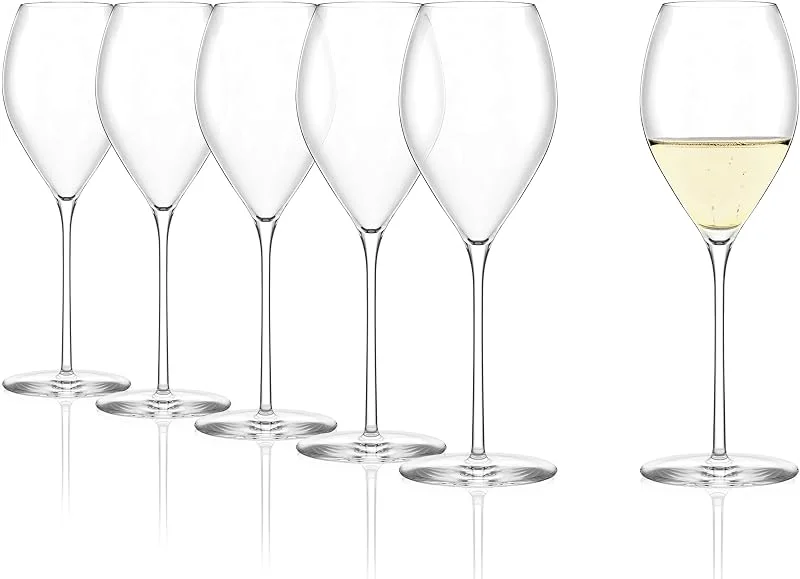 Besuche den Stölzle Lausitz-Store Stölzle Lausitz Fino Champagnergläser Sektgläser 425 ml, 6er-Set — Wein und Festtafel