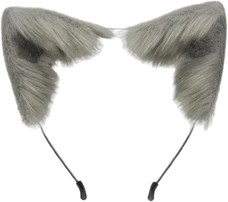 Marke: Generisch Halloween Katzenohren Stirnband Tierohren Haarband Kostüm Zubehör für Frauen & Mädchen Festliche Verkleidung Requisite Katzenohren Kopfbedeckung Tierohren Kopfschmuck Metall Punk Stirnband L — Weihnachtsmode