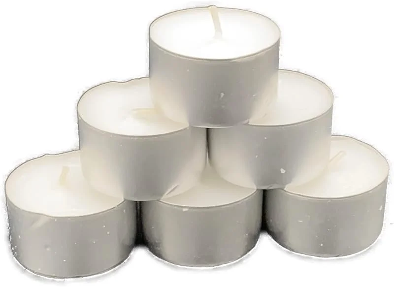 Besuche den FÜNDIG-Store 320x Teelichter in Premium Qualität mit 6 Stunden Brenndauer - Teelicht - Kerzen in Weiß mit Silberschale für Windlichter, die Gastro, Gastronomie & Weihnachten Kerzenlicht Lichterglanz — Kerzenlicht Abendessen