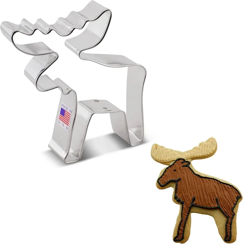 Besuche den Ann Clark Cookie Cutters-Store Ann Clark Cookie CutterElch Ausstecher, 8, 26 cm — Weihnachtskueche