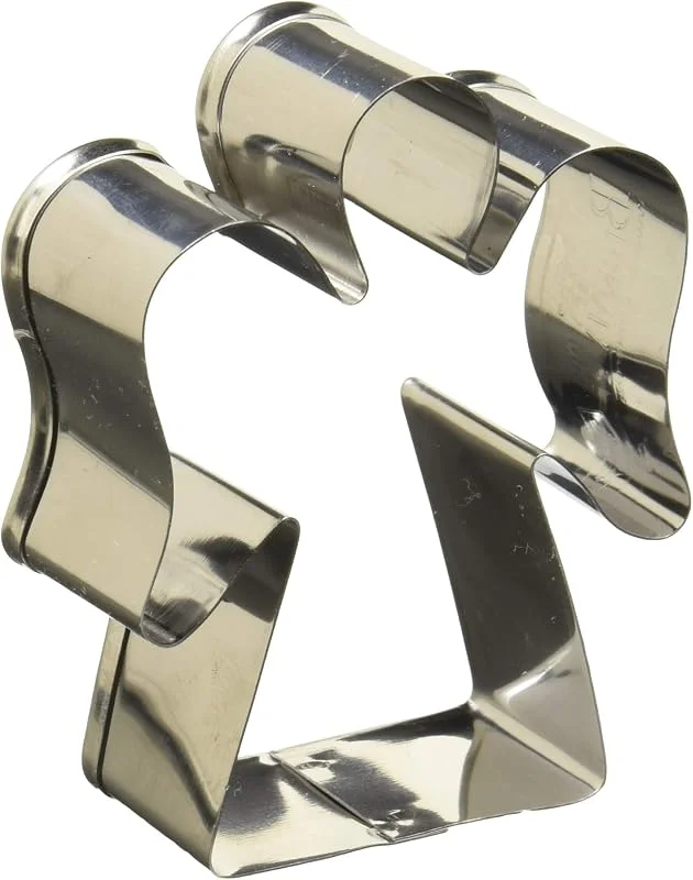 Besuche den RBV Birkmann-Store Birkmann 1010715310 Keks-Ausstechform Engel, klein 6 cm, Kunststoff, Grau, 5 x 3 x 2 cm — Weihnachtskueche
