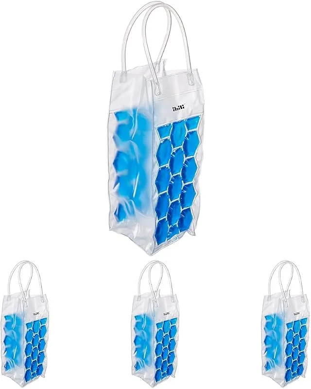 Marke: IBILI IBILI - 778400 2-seitige Flaschenkühltasche (Packung mit 4) — Wein und Festtafel
