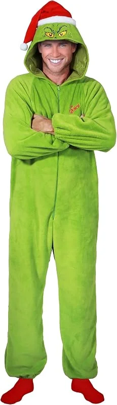 Marke: Chaks Chaks - Grinch Overall Erwachsene, Weihnachtsoutfit für Alltag — Weihnachtsmode
