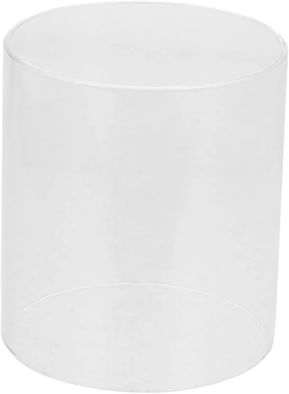 Marke: BESTOYARD Transparente Glaskuppel aus Glas 2 Stück für Kerzenhalter — Kerzenlicht Abendessen