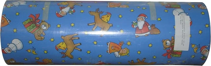 Woerner Geschenkpapier Weihnachten Natale Rolle 250m x 50cm — Geschenkverpackung