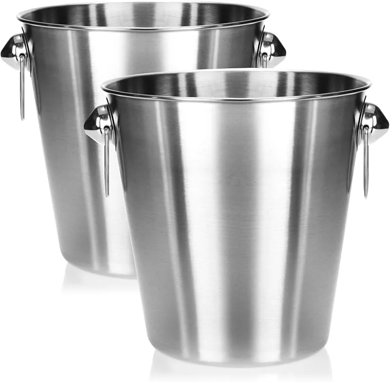 Besuche den com-four-Store com-four® 2x Sektkühler, Kühlkübel für Sekt, Wein und Champagner — Wein und Festtafel