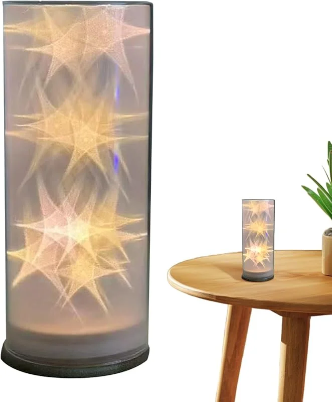Marke: Generisch Sternlampe, romantische Ambientebeleuchtung, Beistelltischlampe — Kerzenlicht Abendessen