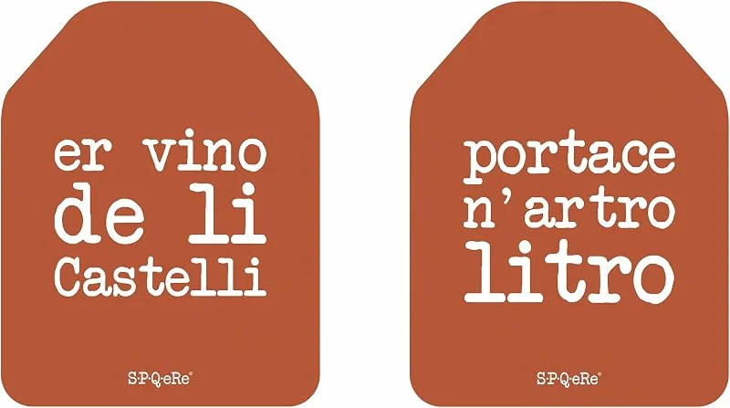 Marke: Villa d'Este Home Tivoli 1996 Thermo-Weinkühler beidseitig rost, S.P.Q.eRe — Wein und Festtafel